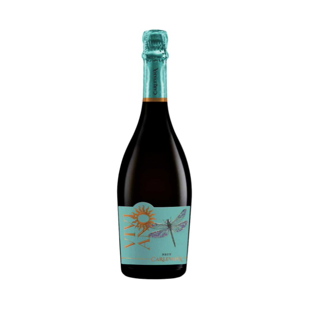 Carlevana Viviano Pinot Noir – Brut White Sparkling Wine – front-facing bottle on white background