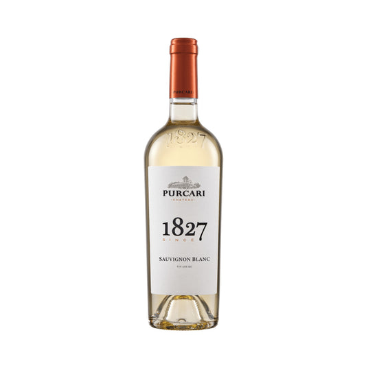 Château Purcari 1827 Sauvignon Blanc – Dry White Wine – front-facing bottle on white background