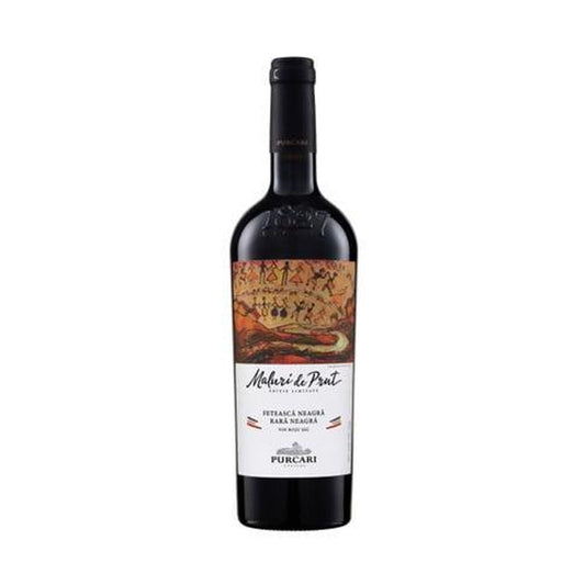 Château Purcari Maluri de Prut – Dry Red Wine – front-facing bottle on white background