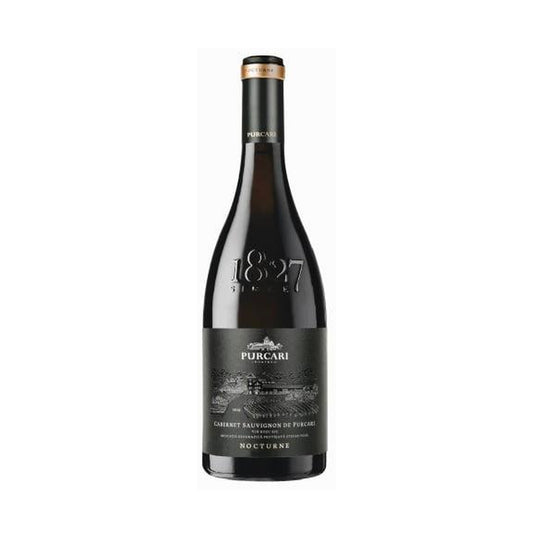 Château Purcari Nocturne Cabernet Sauvignon – Dry Red Wine – front-facing bottle on white background