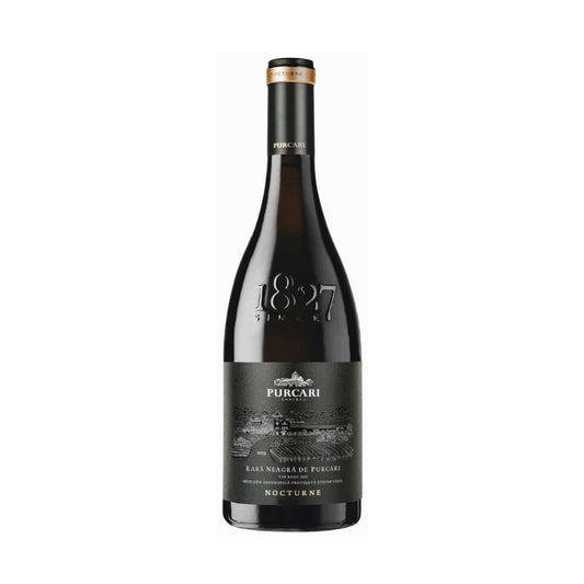 Château Purcari Nocturne Rară Neagră – Dry Red Wine – front-facing bottle on white background