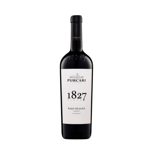 Château Purcari 1827 Rară Neagră & Saperavi – Dry Red Wine – front-facing bottle on white background