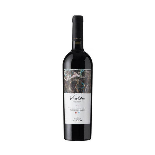Château Purcari Vinohora Red – Dry Red Wine – front-facing bottle on white background