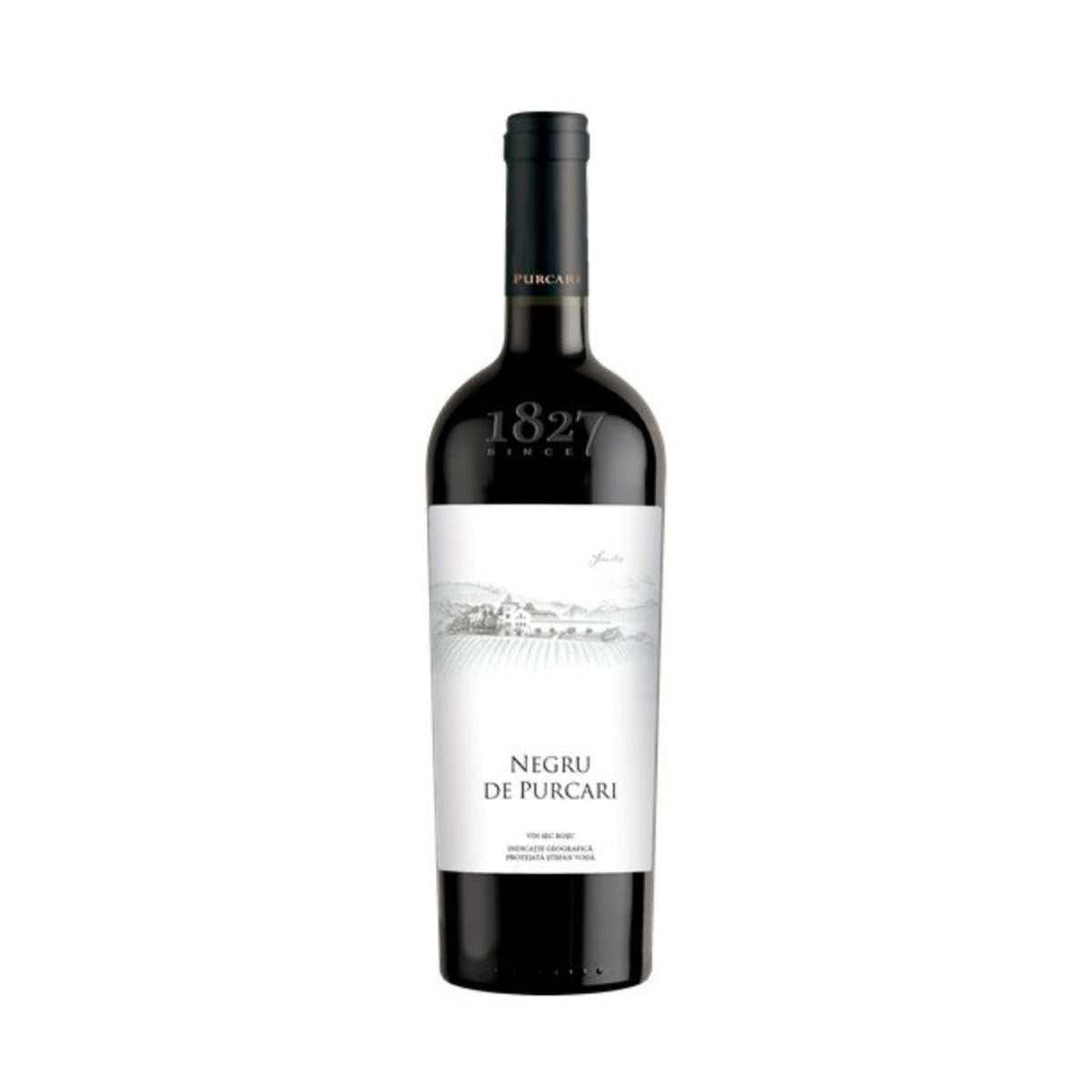 Château Purcari Negru de Purcari – Dry Red Wine – front-facing bottle on white background