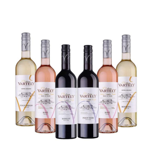Château Vartely Mixed Wine Case – six red, white and rosé bottles