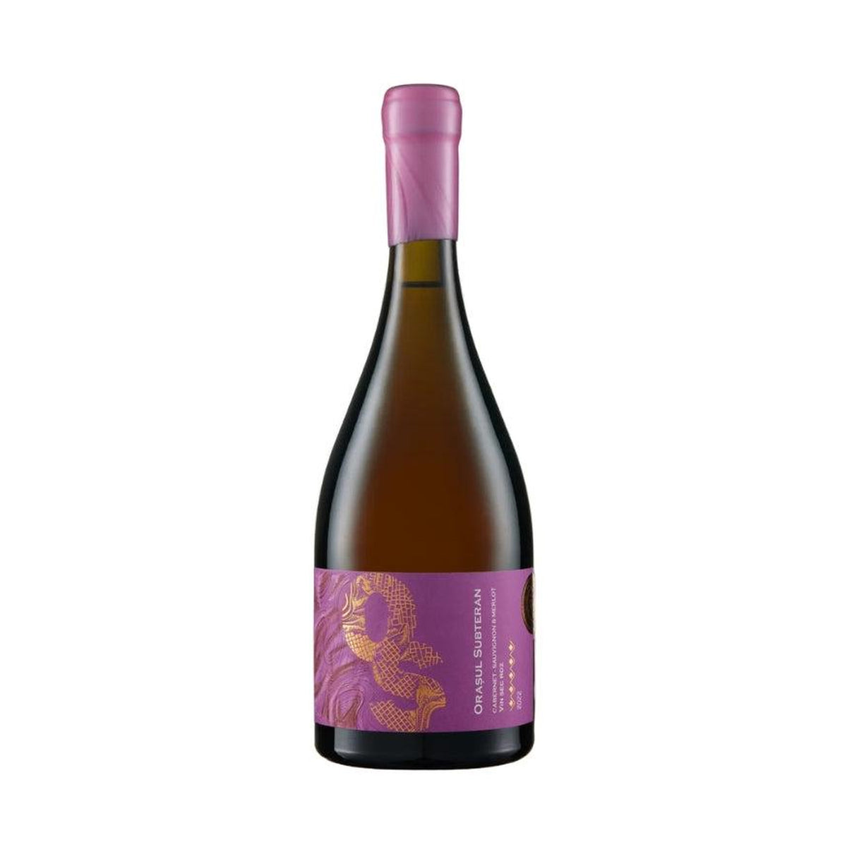 Cricova Cabernet Sauvignon & Pinot Noir – Dry Rosé Wine – front-facing bottle on white background