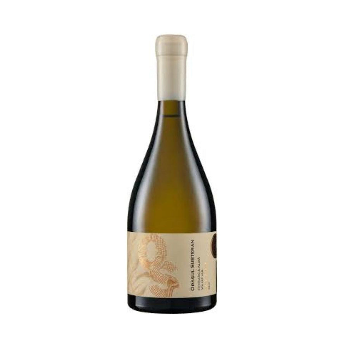 Cricova Fetească Albă – Dry White Wine – front-facing bottle on white background