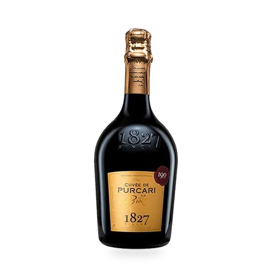 Château Purcari Cuvée de Purcari Brut – White Sparkling Wine – front-facing bottle on white background