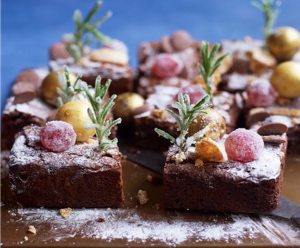 Dark Chocolate Brownie with red wine Dark Chocolate Brownie with red wine