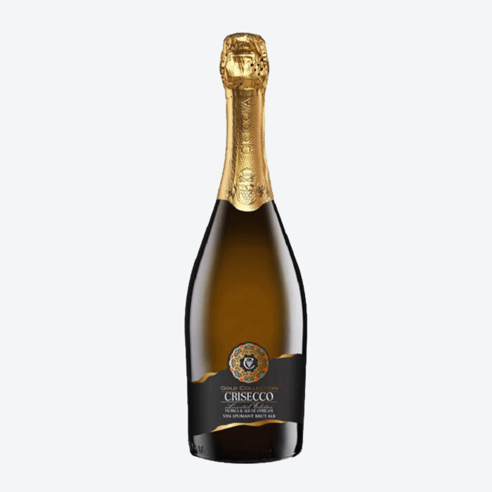 Cricova Crisecco Gold Brut White Sparkling Wine Wine Chateau